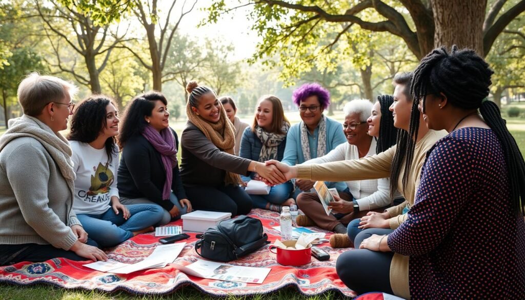 Networking strategies for individuals with alopecia