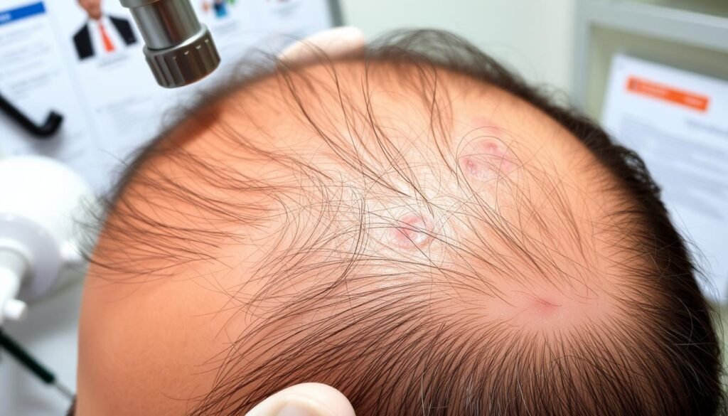 Diagnosis of alopecia areata