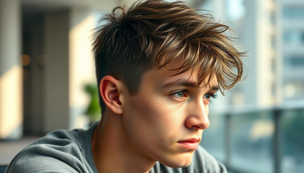 androgenetic alopecia young adults