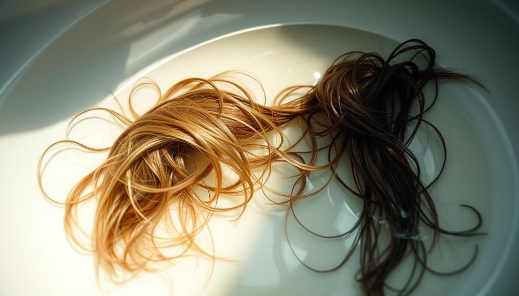 daily hair loss and excessive shedding