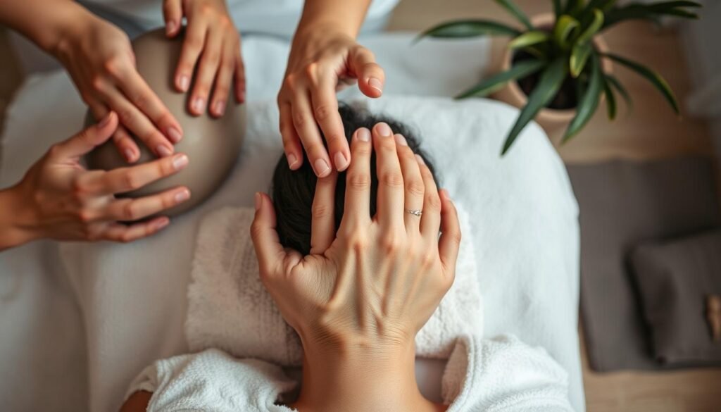 scalp massage techniques