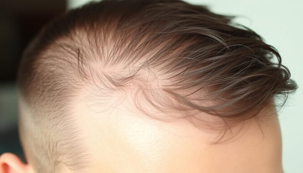 signs of balding at 20