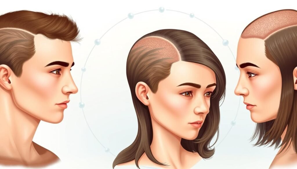 types of alopecia